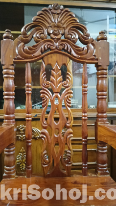 Mehegoni Wood Chair/মেহগনি কাঠের চেয়ার